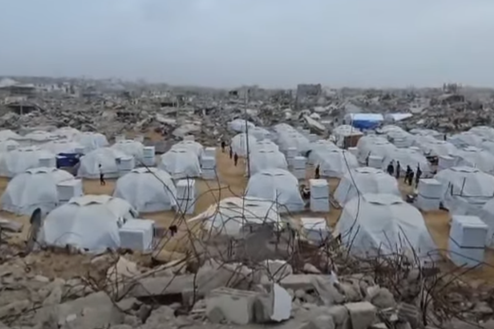 Turkey's footprint in Gaza: after the mosques - builds a "tent complex"