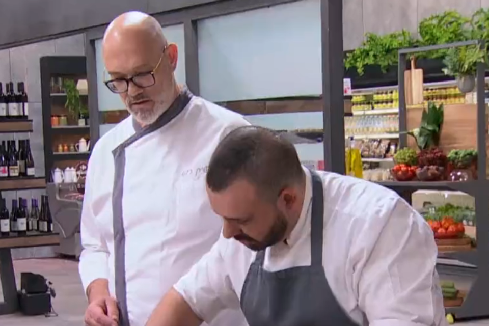 What happened when Chef Moshik Roth managed to stress out his cook?