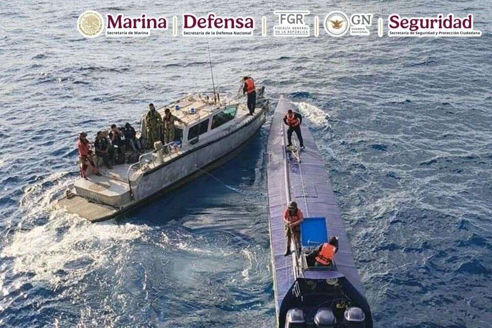 4 tons of cocaine: the Mexican Navy intercepted a submarine off the coast of the country