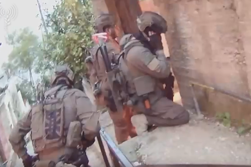 Documentation: Dvedvan fighters raided Nablus and arrested two terrorists