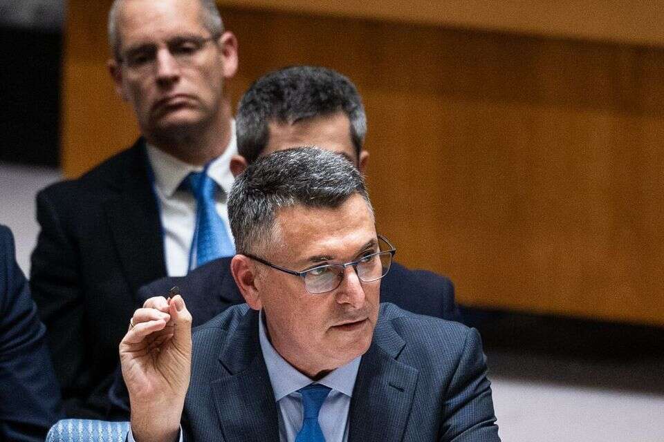 Saar at the confrontation at the UN: "Russia is preaching to us about occupation? holding back not to laugh"