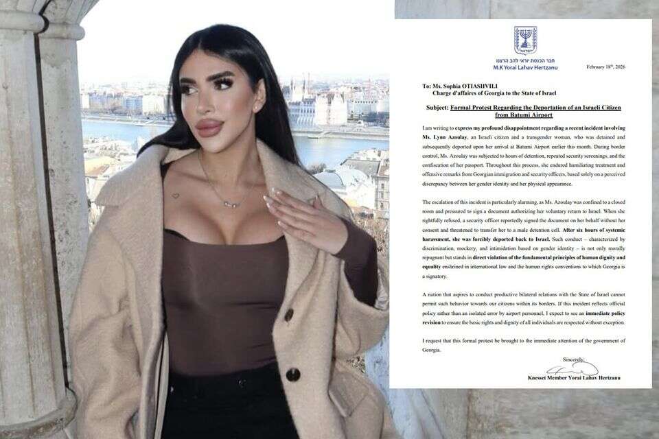 First publication: The Israeli reaction after the expulsion of the Trans from Georgia