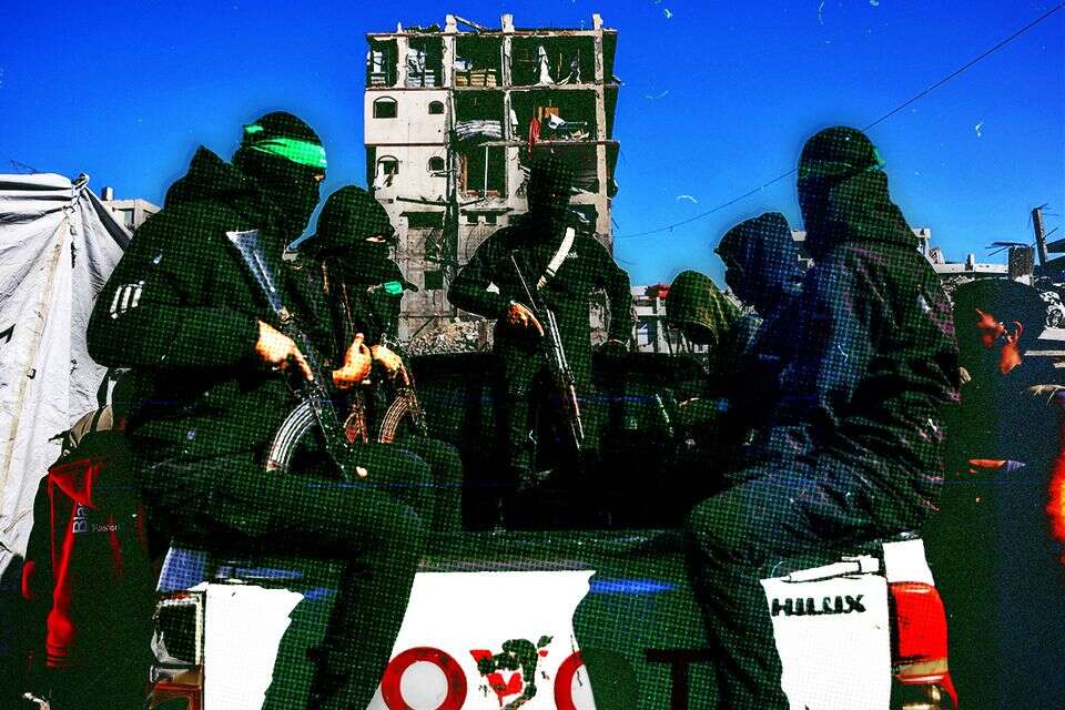 מחבלי חמאס בעזה , אי.אף.פי