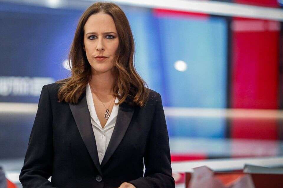 He imitated Yonit Levy "reporting" on an "attack in Iran" and stressed the network