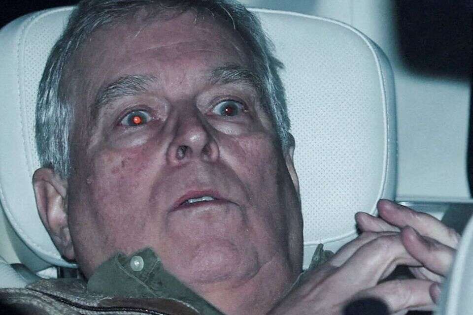 As one, what happened during the arrest of former Prince Andrew?