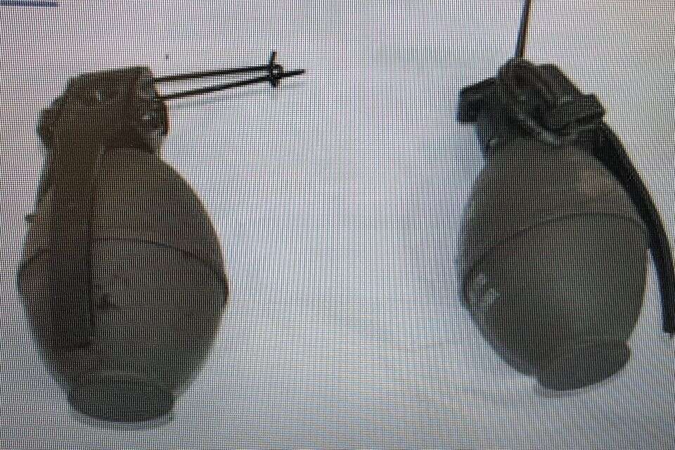 Shard grenades, ammunition and drugs: the raid that also surprised the police