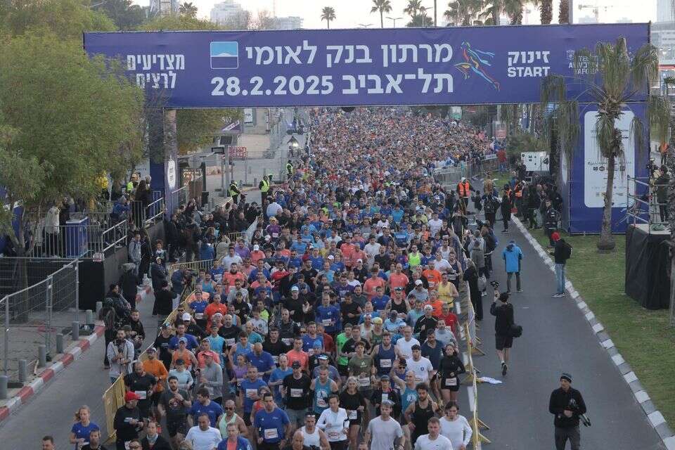 Ready for traffic jams? These are the roads that will be blocked in the Tel Aviv Marathon