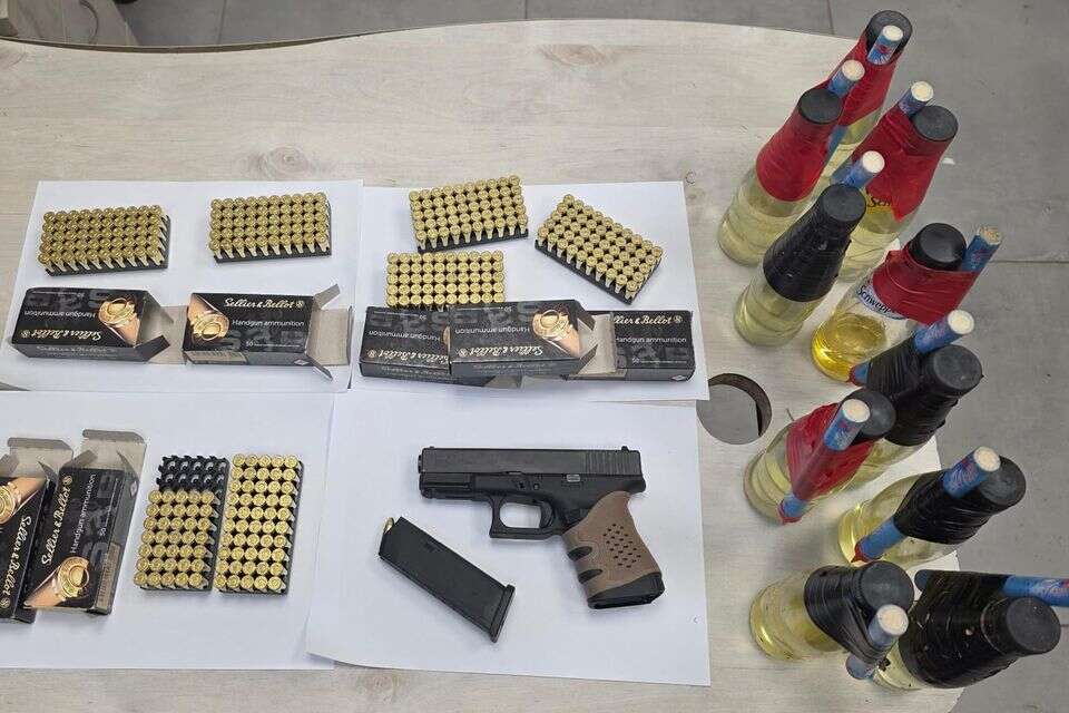 Watch: Chasing armed suspects in the streets of Kfar Cana