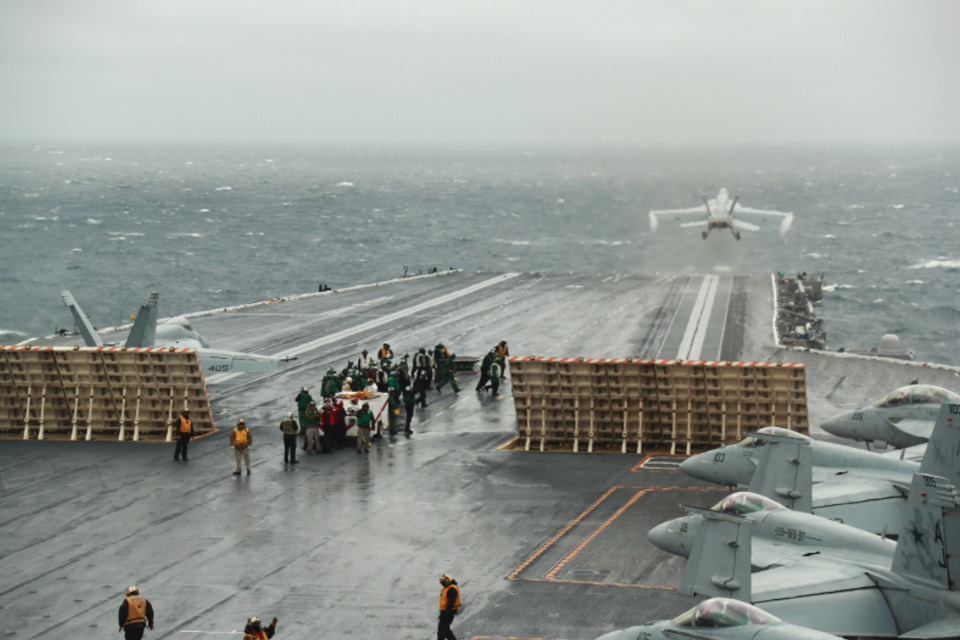 המחיר הכבד שגובה המשימה האיראנית מנושאת המטוסים האמריקנית