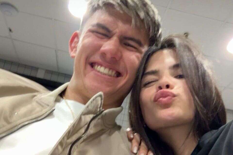 As in the scene from "Rocky": the love of the name Gordon was recorded in an intimate moment