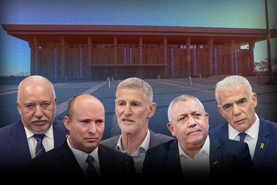 ראשי האופוזיציה במרוץ על ראשות הגוש , יואב דודקביץ, אורן בן חקון, יונתן זינדל/פלאש90
