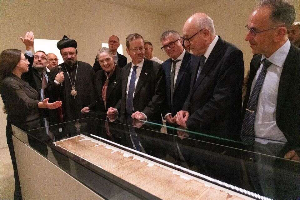 The Israel Museum reveals the scroll of Isaiah in a special exhibition