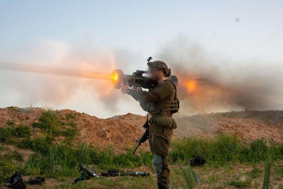 The underground route where the late Major (res.) Efi Feldbaum fell was destroyed