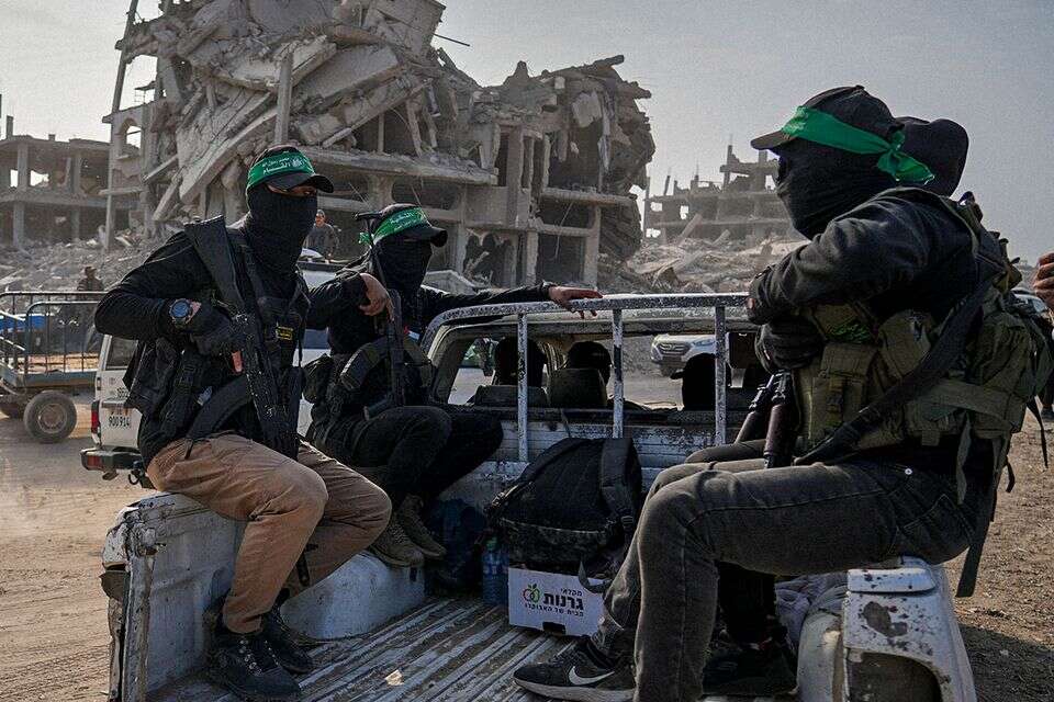 מחבלי חמאס. רעיון ריאלי כמו להפוך את הרצועה לסינגפור , אי.פי