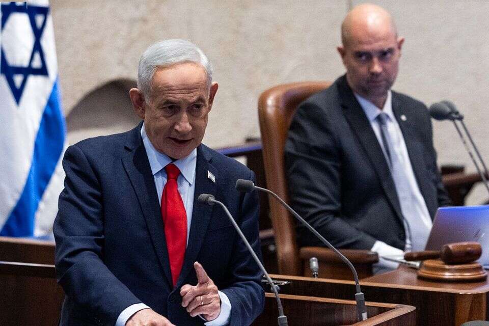 נתניהו בכנסת. הכל נזיל מבחינתו , אורן בן חקון