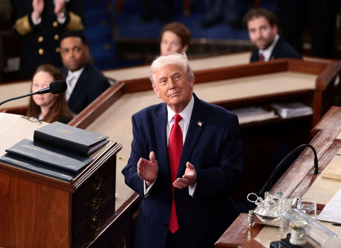 טראמפ: "האומה שלנו חזרה" , רויטרס