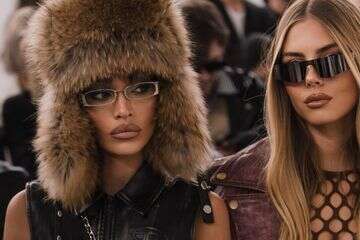 רכבת אווירית כחול לבן: הסלבס בתצוגת דיזל במילאנו