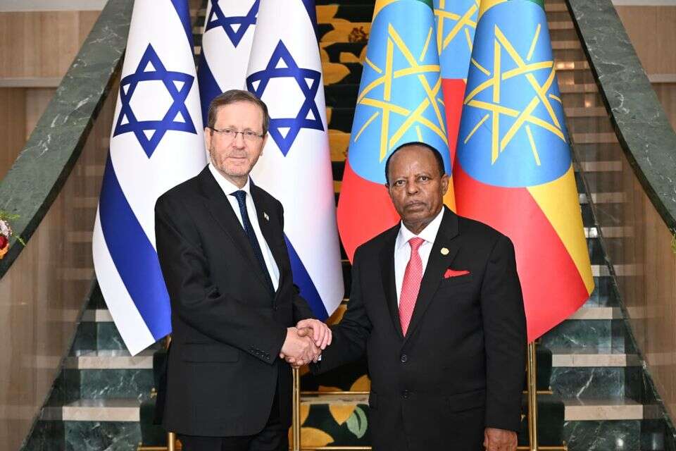 Herzog met with the President of Ethiopia: "The relations between our peoples are intertwined in history"
