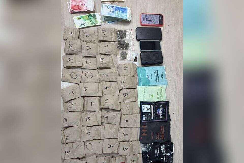 Over half a kilo of drugs were seized: a 77-year-old woman and her son ran a trafficking network in Tel Aviv