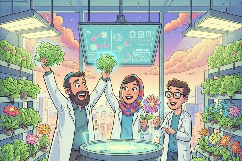 Israeli breakthrough: the flowers and vegetables are about to become tastier