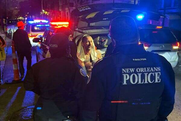 שיה לה-באף בעת מעצרו, 17 בפברואר 2026 , Jeffrey Damnit via AP