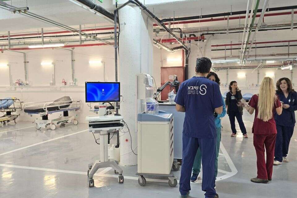 משרד הבריאות מעלה רמת כוננות , באדיבות שיבא