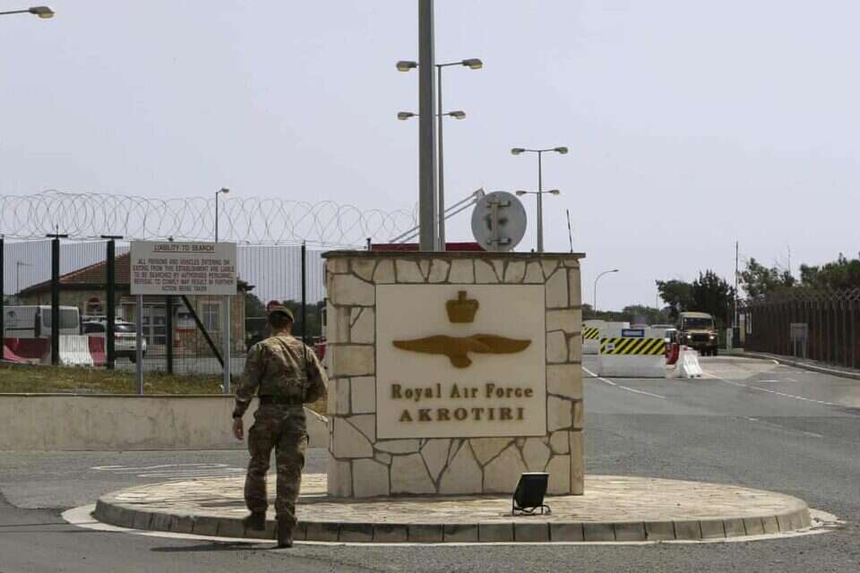 הצבא הבריטי בקפריסין (ארכיון) , AP