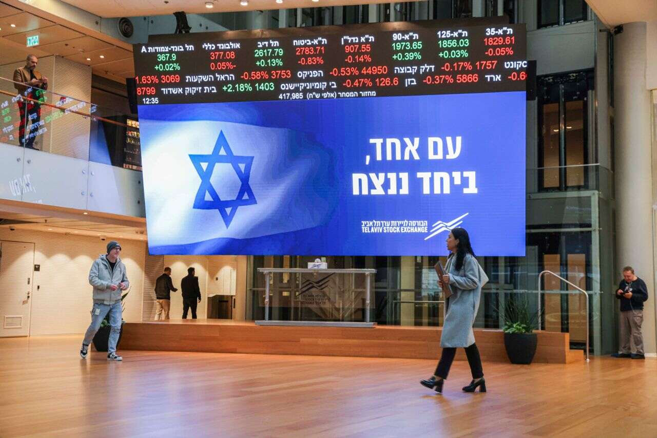 ירידות שערים חדות בבורסה בתל אביב, הדולר מתחזק באיטיות