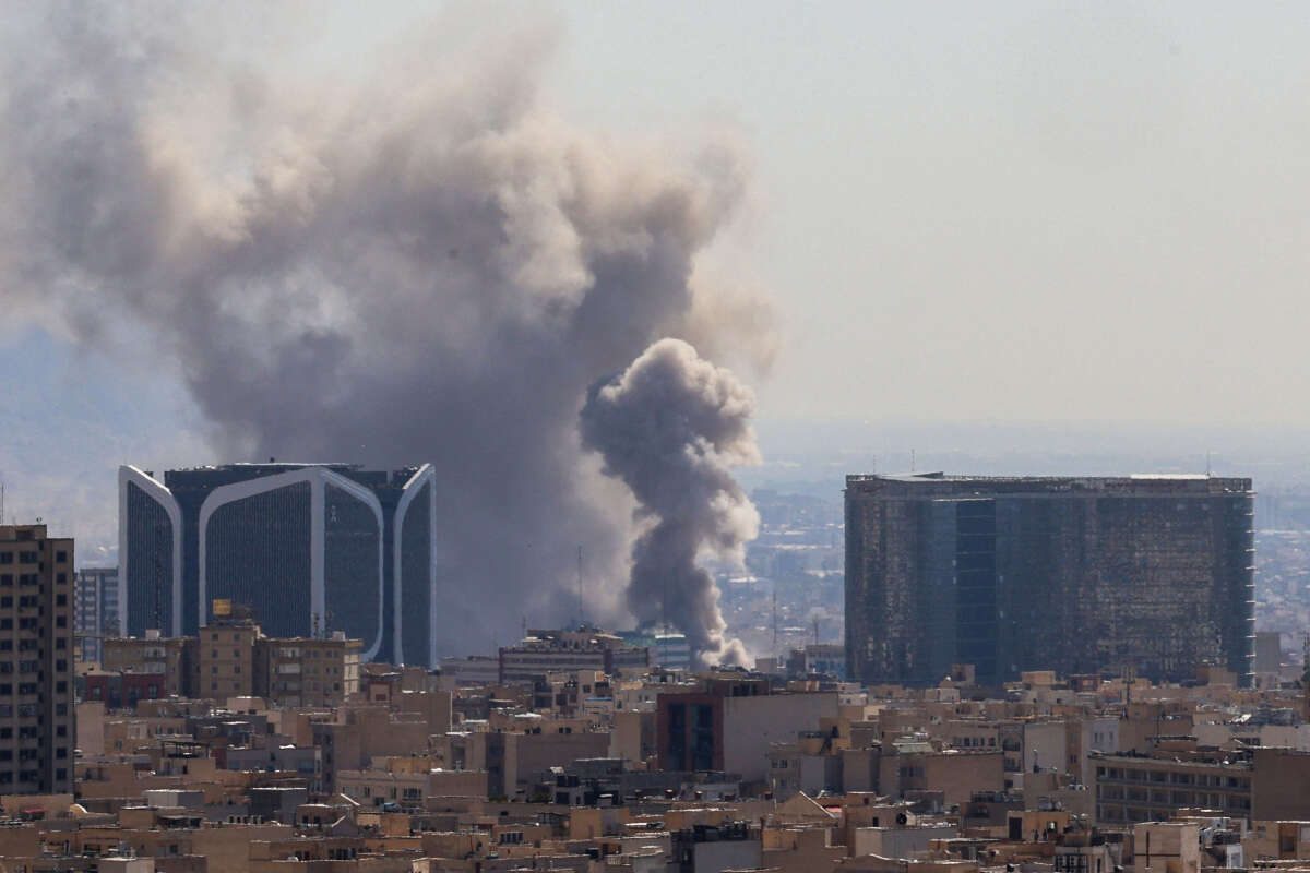 תקיפת חיל האוויר בטהרן שחיסלה את עלי חמינאי , AFP