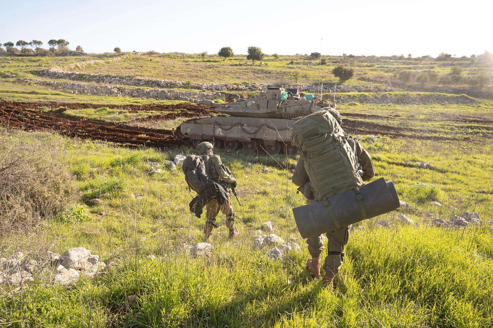 כוחות אוגדה 91 בהגנה קדמית בדרום לבנון , דובר צה"ל