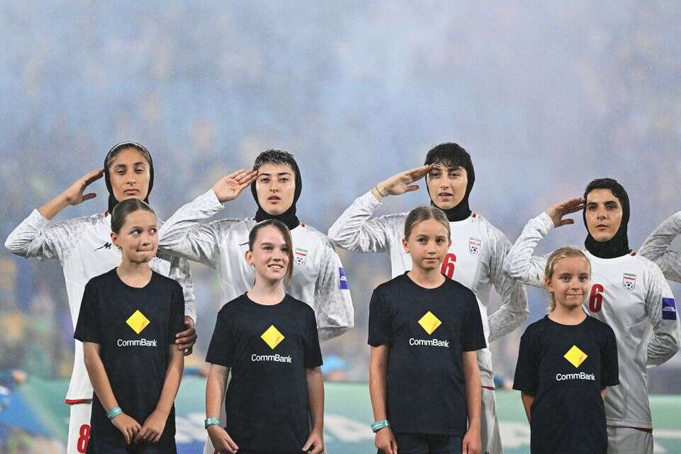 Were you threatened by the regime? The players of the Iranian national team saluted with the national anthem