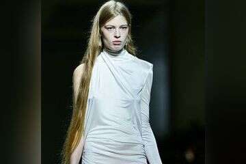 הבת של מאסק על המסלול במילאנו