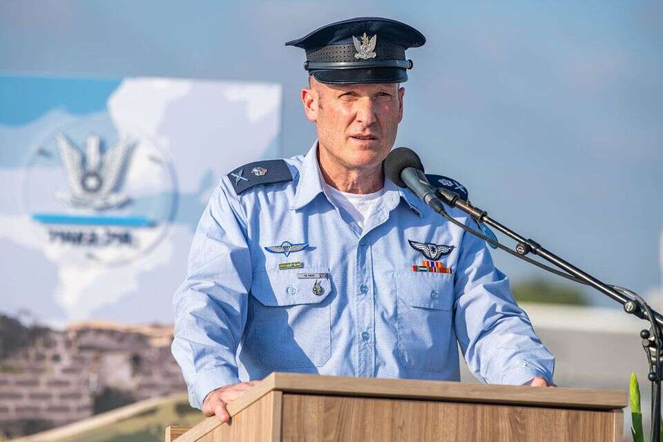 מפקד חיל האוויר היוצא תומר בר , דובר צה"ל