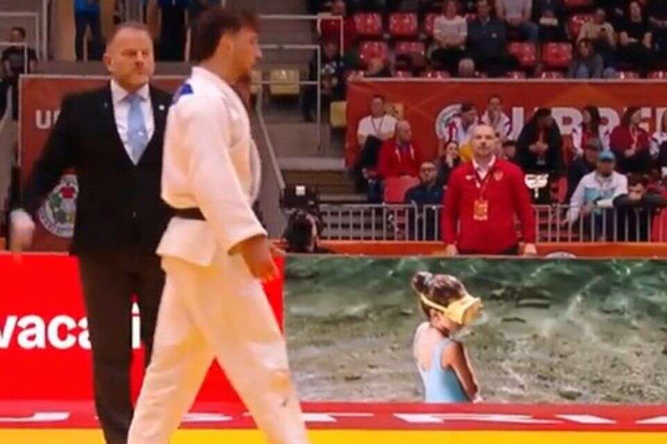 A Muslim opponent lost to the Israeli judoka - and refused to shake his hand