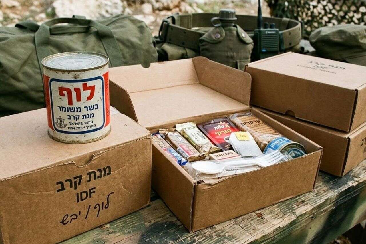 Forget about the Luf: this is what you get today in the combat rations in the IDF