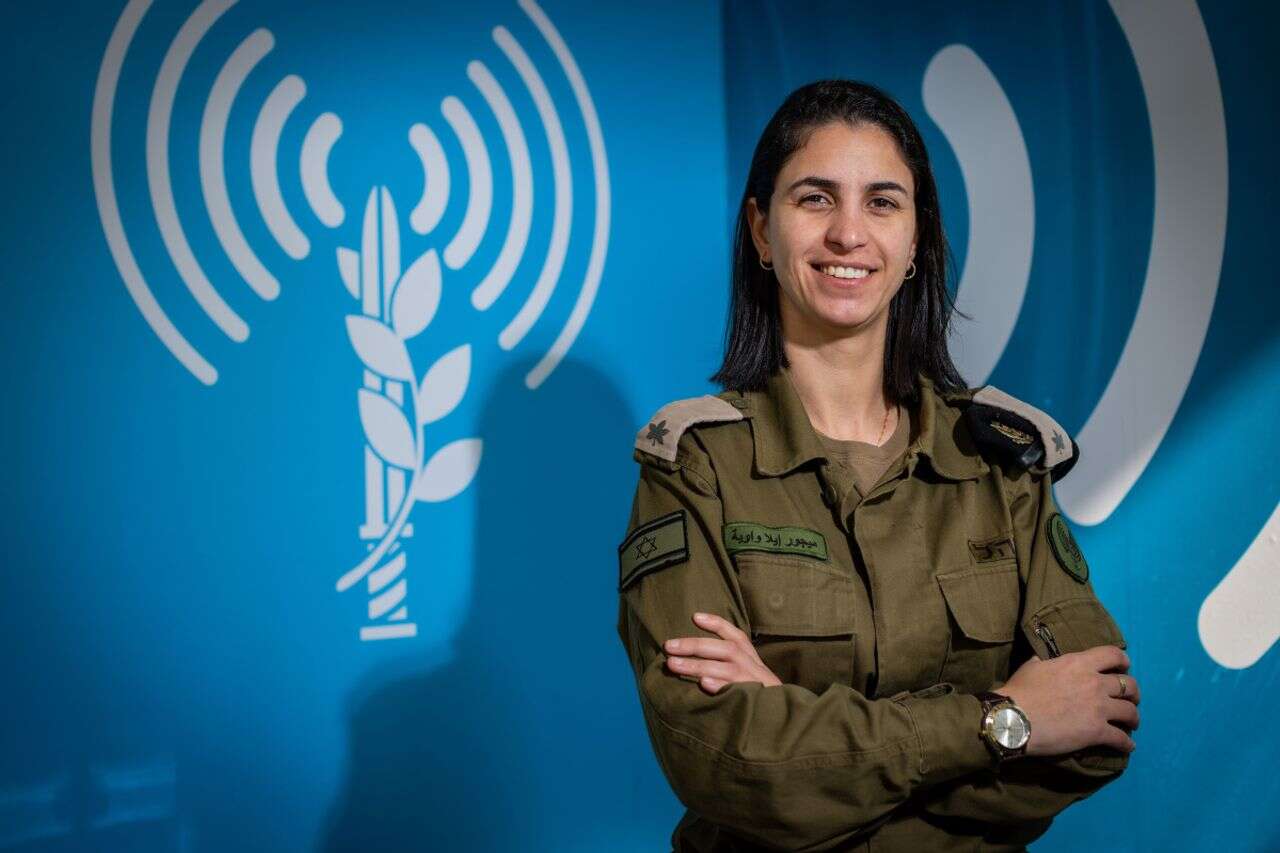 The network wondered where the IDF spokeswoman had gone in Arabic - this is how she replied