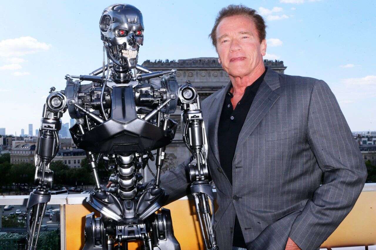 He promised - and he did: Arnold Schwarzenegger is expected to return to the cinema