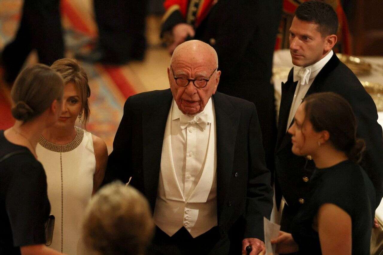 With a greeting from Trump: Rupert Murdoch celebrated 95 at the Alfion Alion party