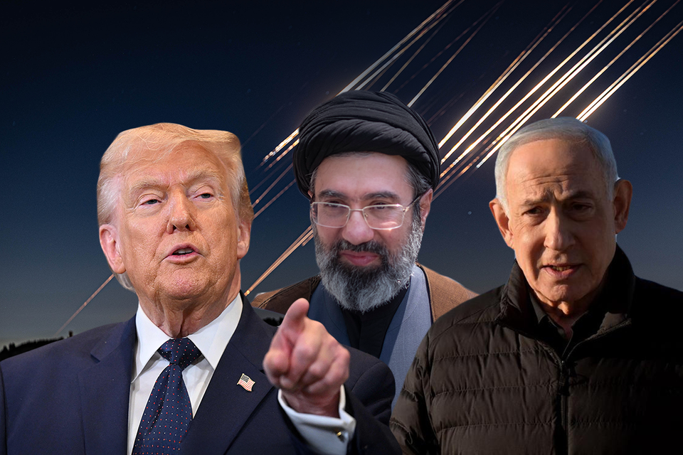 טראמפ, נתניהו, מוג'תבא. , רויטרס, Gettyimages, אבי אוחיון לעמ, אורן בן חקון