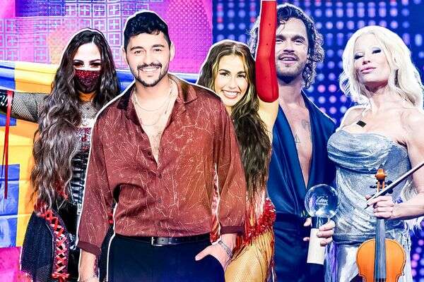 נועם בתן ומתמודדי אירוויזיון 2026 , אורטל דהאן זיו, AFP, EPA, רויטרס