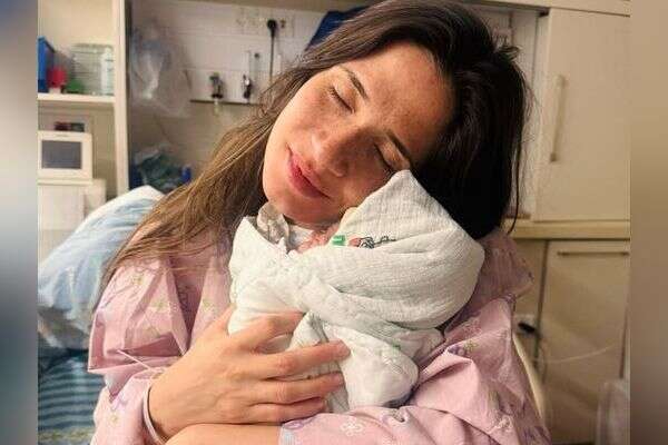 חן אמסלם לאחר לידת בנה השלישי , אינסטגרם חן אמסלם