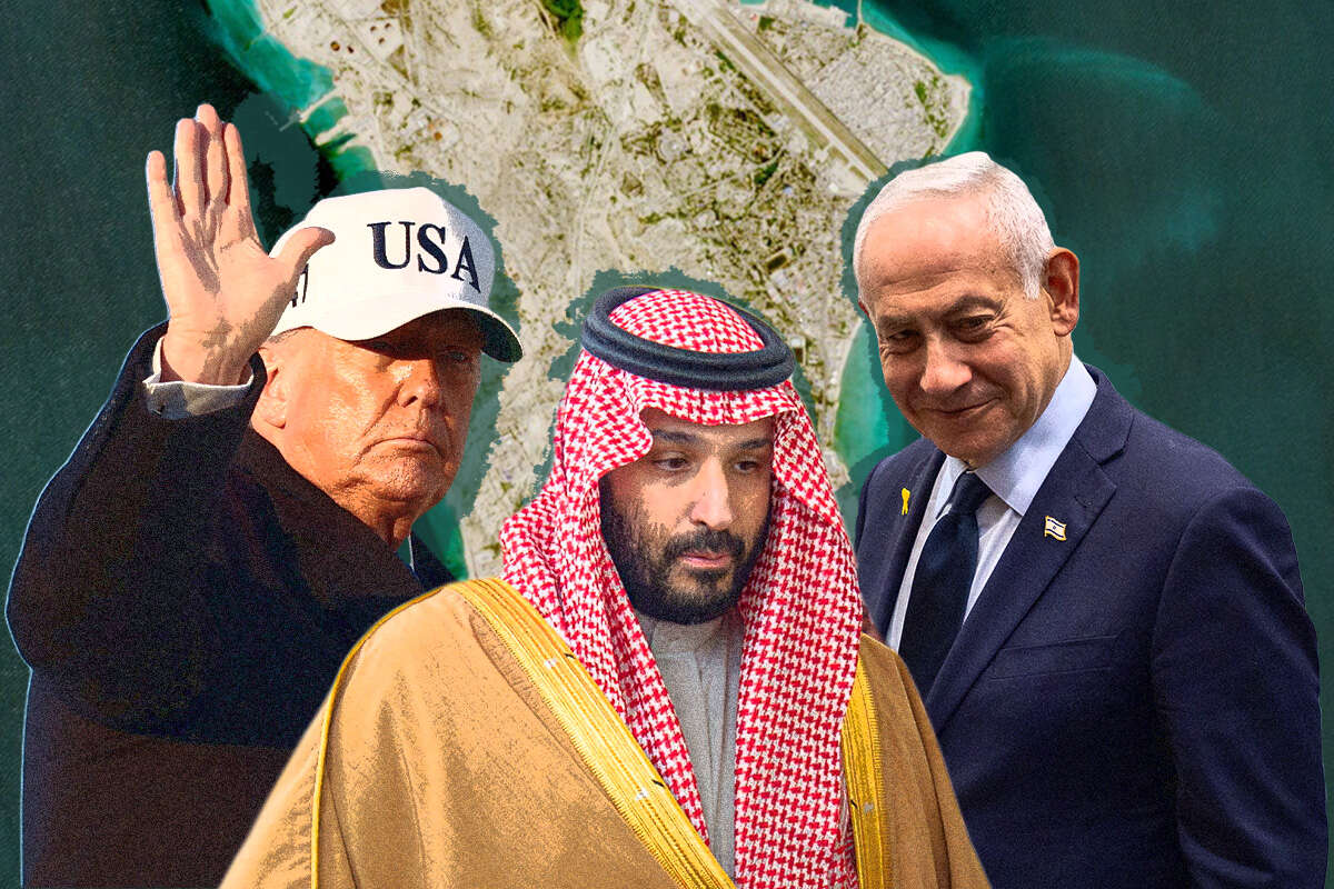 The roar of the lion: Trump, Netanyahu and bin Salman, EPA, REUTERS, Oren Ben Hakon