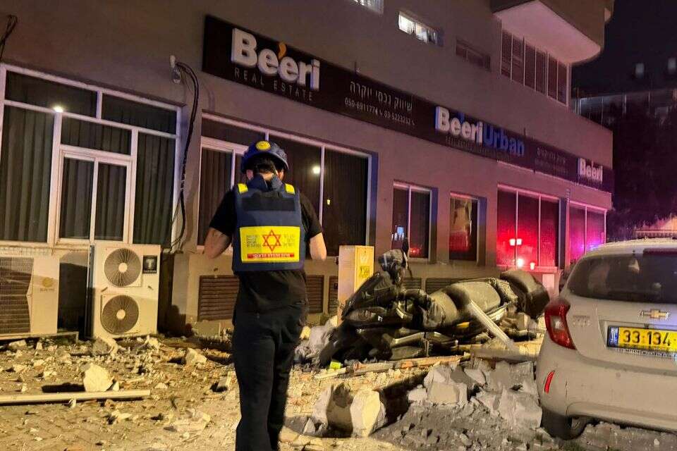 זירת האירוע הקשה ברמת גן הלילה , 27א