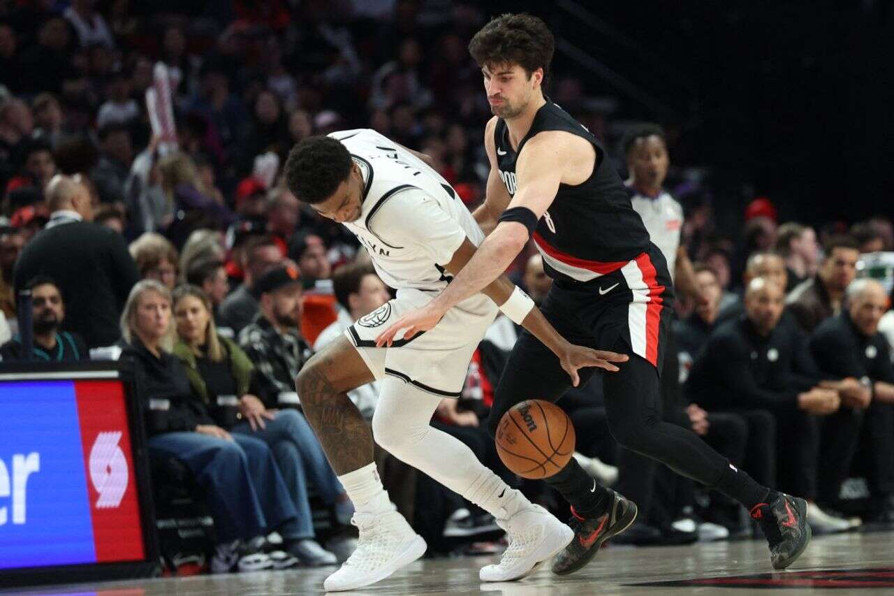 With a record difference: Danny Avdia and Portland defeated Brooklyn and Ben Sharaf