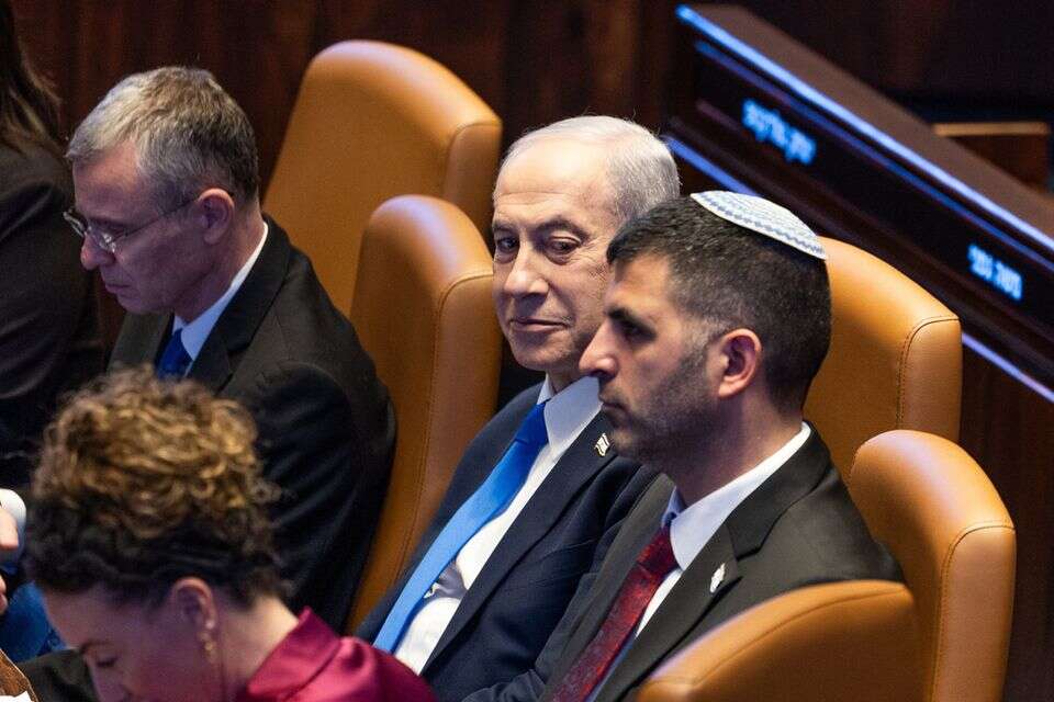 שלמה קרעי, בנימין נתניהו, יריב לוין , אורן בן חקון
