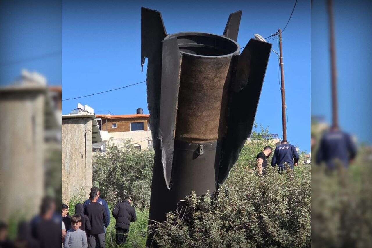 A missile fragment fell near the central intersection in Samaria: "The residents are exposed"