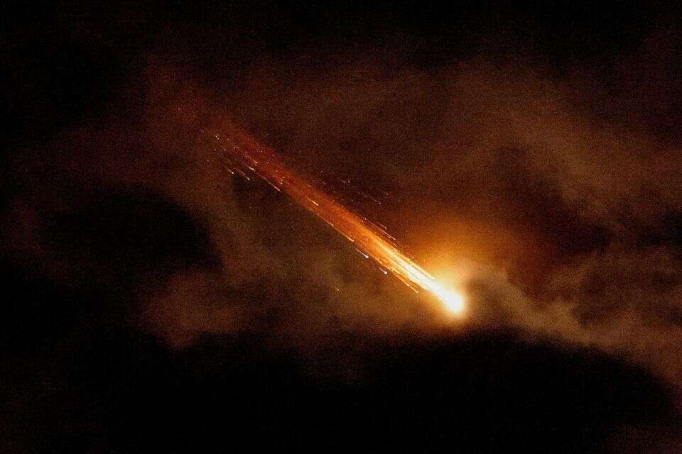 יירוט טיל בליסטי מעל שמי אשקלון , רויטרס