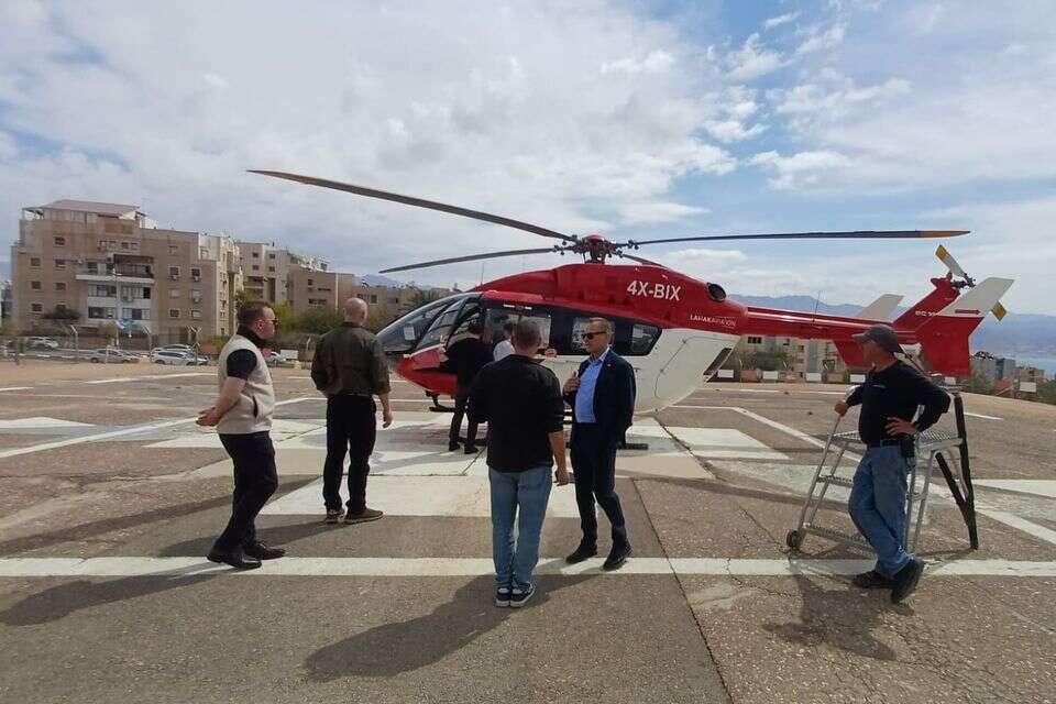 משלחת בכירה מליטא ביקרה בבית החולים 'יוספטל' באילת כדי ללמוד כיצד מתמודד "אי רפואי בודד" בזמן מלחמה , דוברות יוספטל