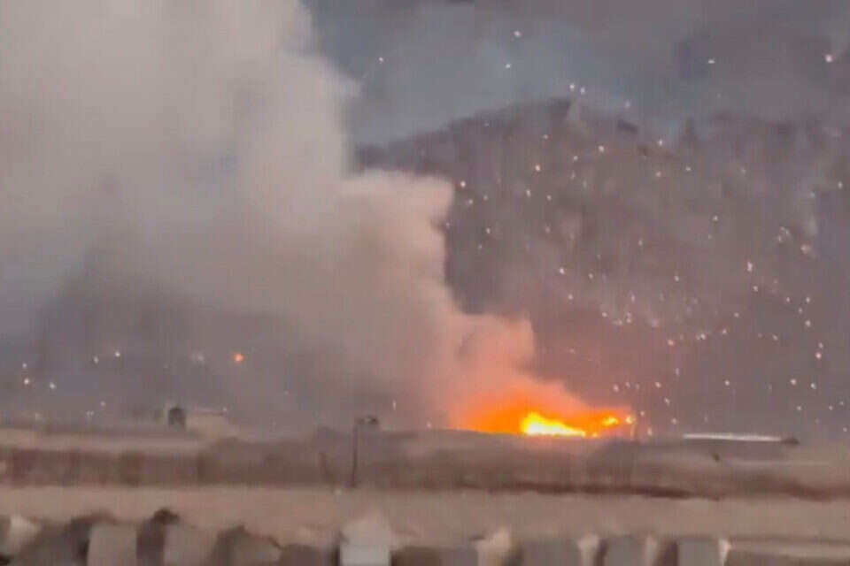 תקיפה ישראלית-אמריקנית באיראן במהלך מבצע "שאגת הארי", ארכיון , רויטרס