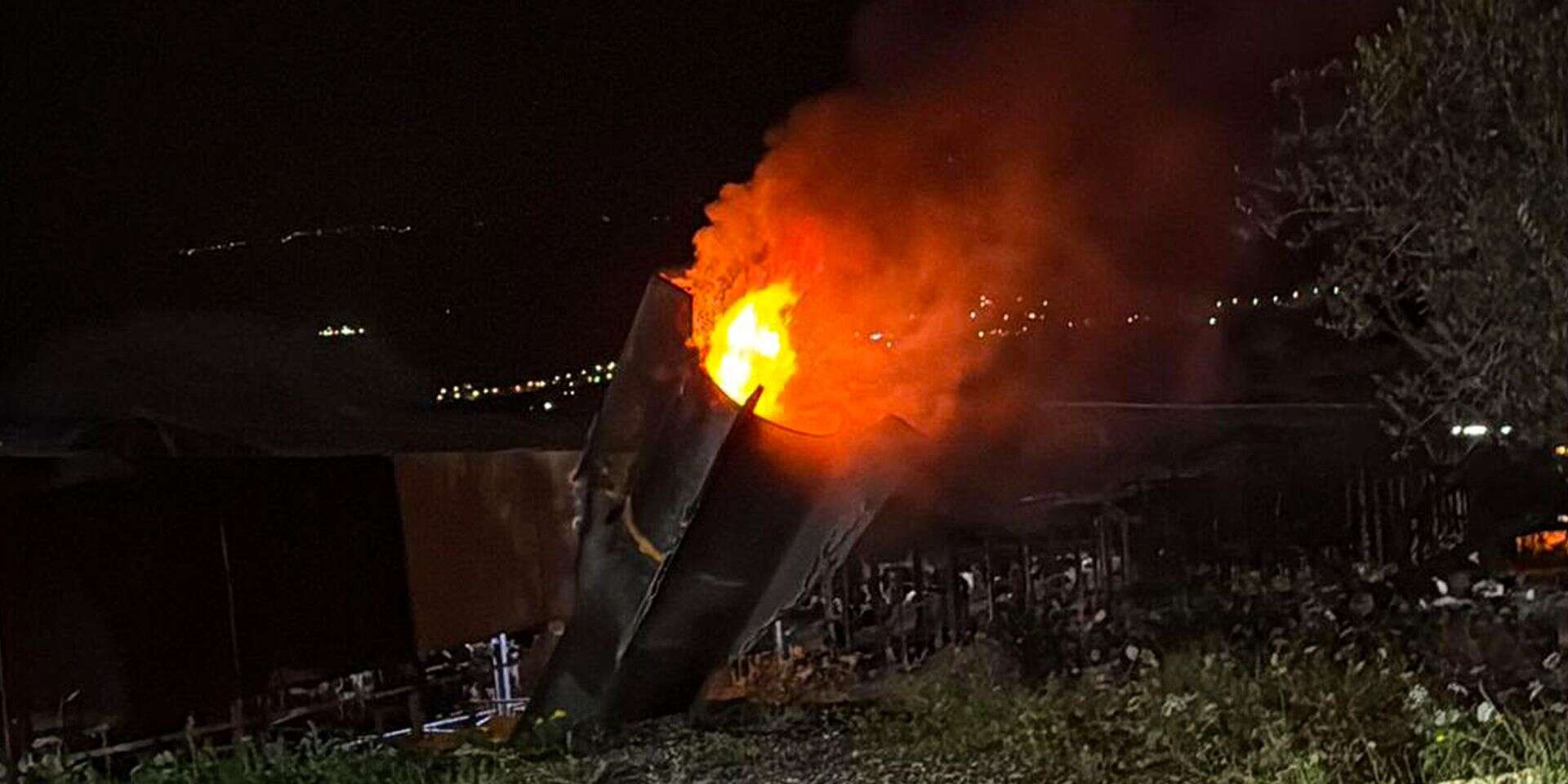 נפילת שבר מיירט בעקבות שיגור מאיראן (ארכיון) , מתי כרמי/TPS